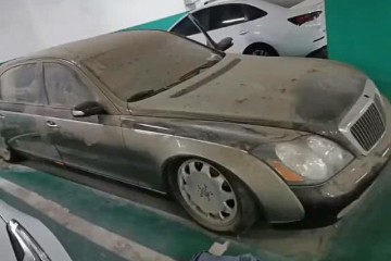 地下停车场现迈巴赫僵尸车土豪淘得不惜重金欲复生