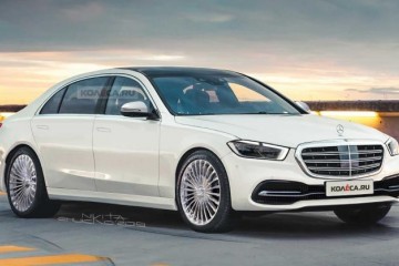 中控屏变Pad全新奔跑S级轿车效果图曝光