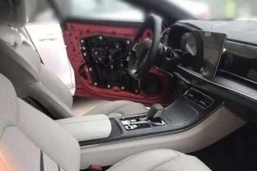 旋转大屏必不可少比亚迪汉内饰谍照曝光