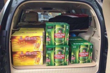 后备箱拉了6箱啤酒被罚200交警怎么能证明是你自己喝