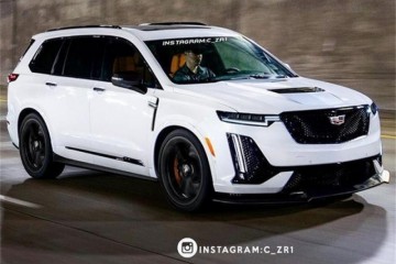 搭载V8发动机凯迪拉克XT6–V烘托图曝光