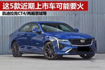 迎候报复性消费这4款重磅新车行将上市或成第一批获益新车