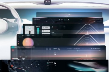 装备横直三联大屏蔚来下一代内饰中控烘托图曝光