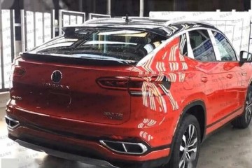 一汽大众探岳X实车曝光双色车身估计21万起