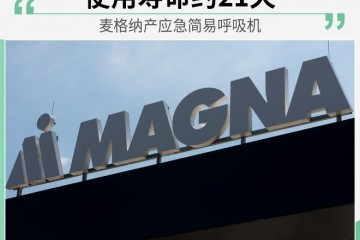 因疫情延伸全球轿车供货商麦格纳产呼吸机