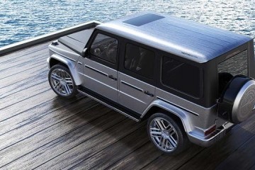 就这个调调CarlexDesign改装奔跑AMGG63海洋主题木地板