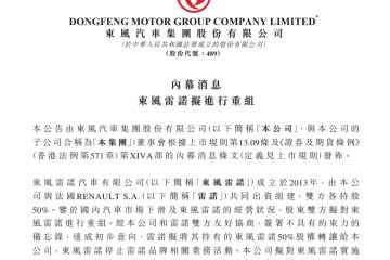 官宣东风雷诺中止雷诺品牌相关事务