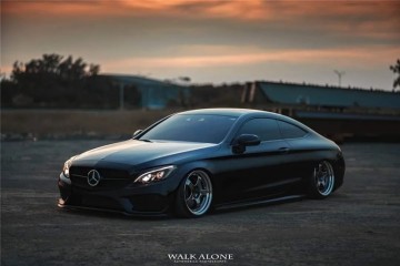 素黑的低姿态C级Coupe美呆了心动了