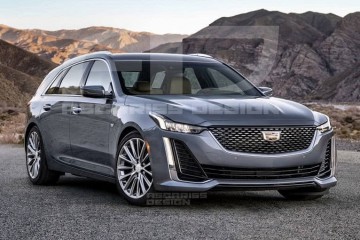 凯迪拉克CT5游览版烘托图曝光满意特性市场需求